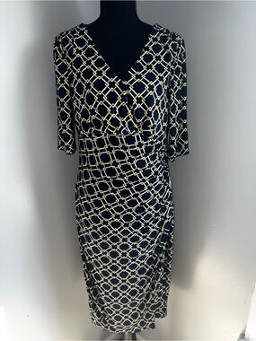 Lauren Ralph Lauren Faux wrap dress